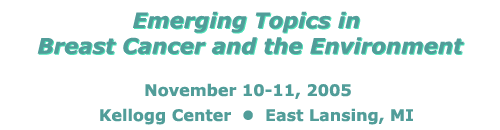 Emerging Topics in Breast Cancer and Environment